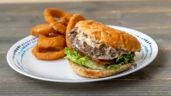 MUSHROOM ONION BURGER