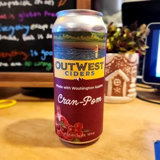 Outwest Ciders Cranberry-Pomegranate Cider
