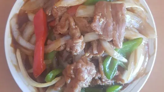 80. Pepper Steak with Onion