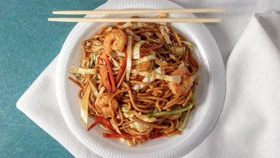 C2. Shrimp Lo Mein (Combo Platter)