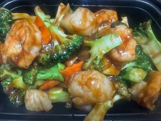 Shrimp & Scallop w. Mixed Vegetable