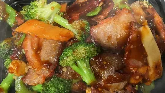 Roast Pork w. Broccoli