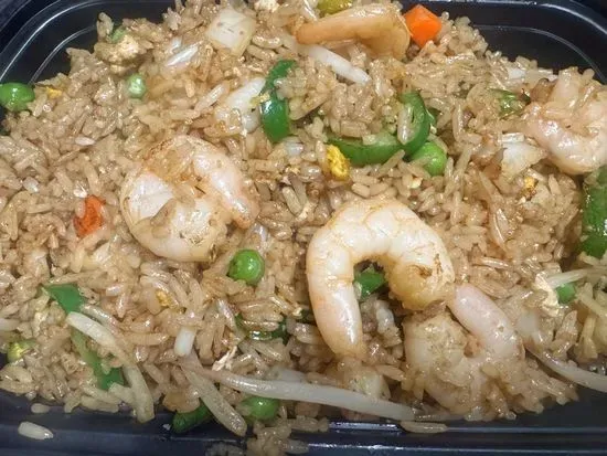 Thai Spicy Shrimp Fried Rice 