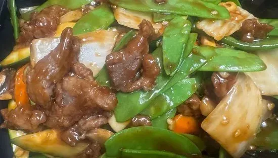 Beef w. Snow Peas