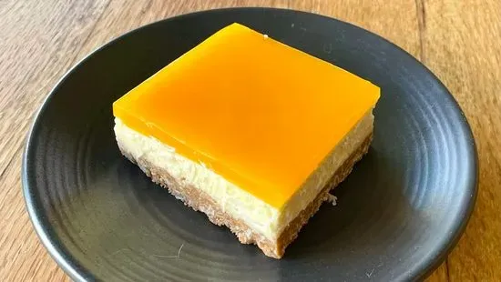 Passion Fruit Coconut Cheesecake Bar