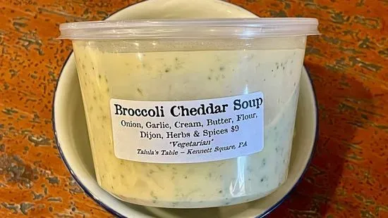 Broccoli Cheddar Soup