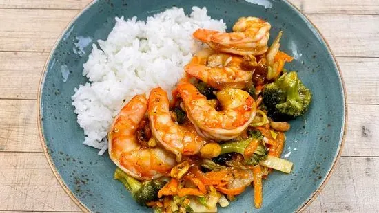 Sichuan Shrimp Stir Fry