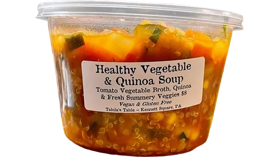 Healthy Vegetable & Quinoa Soup