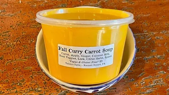 Winter Curry Carrot Soup