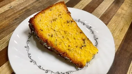 Lemon Lavender Polenta Cake (Gluten Free!)