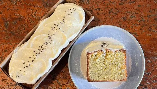 Meyer Lemon Poppy Seed Pound Cake LOAF