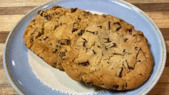 Two Chocolate Chip Cookies