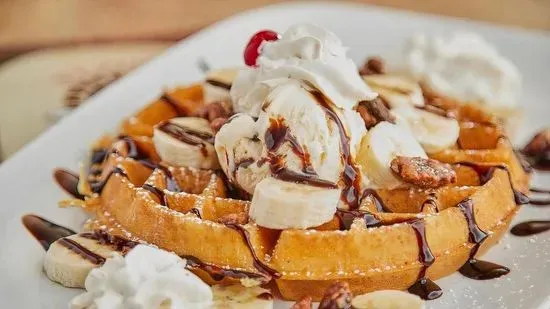 Waffle Sundae