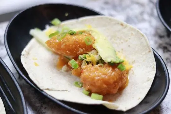 Firecracker Shrimp Tako