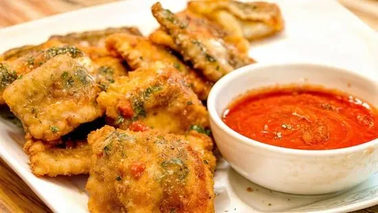 Fried Cheese Ravioli