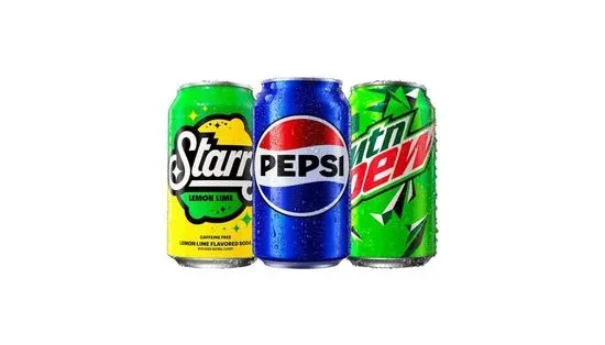 Pepsi Sodas - Can