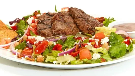 MEDITERRANEAN SALAD w/ GRILLED BEEF