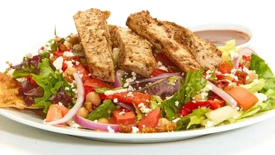 MEDITERRANEAN SALAD w/ GRILLED CHICKEN