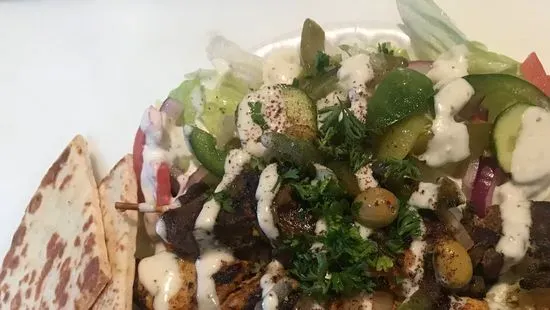 24. Mixed Shawarma Plate