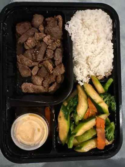 Filet hibachi dinner