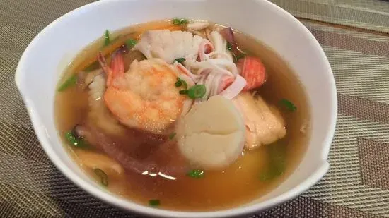 Japanese seafood soup