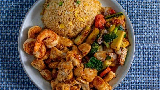 Hibachi Chicken & Shrimp