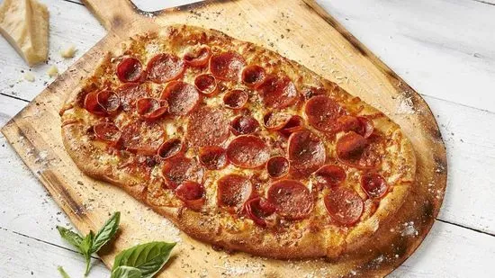 Pepperoni Duo Rustico (14”,10-Slice)
