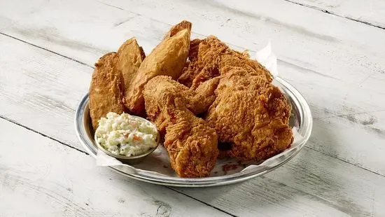 4 Piece Broasted Mixed Chicken Dinner