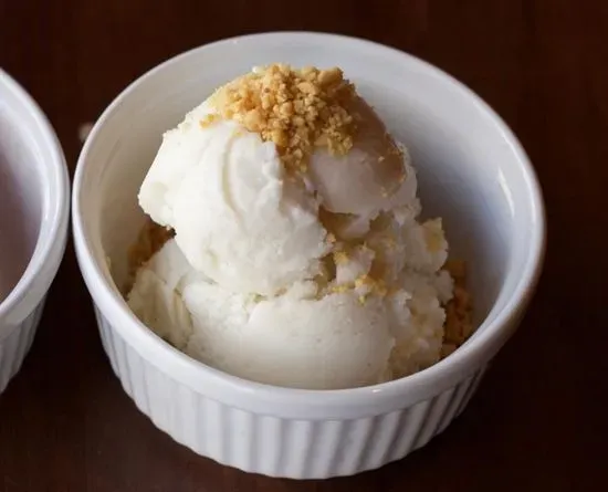 Coconut ice cream