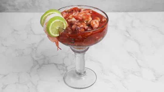 Cóctel de Camarón y Pulpo / Shrimp & Octopus Cocktail