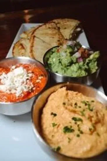 Grilled Pita Trio