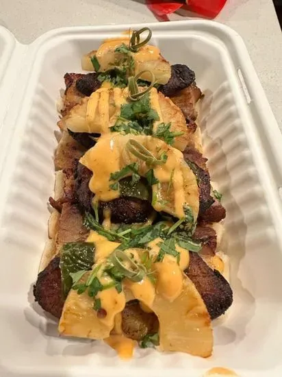 Jalapeño Pork Belly Toasts