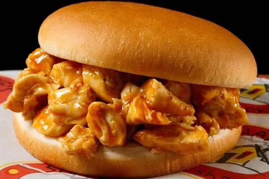 CHOPPED BBQ CHICKEN SANDWICH