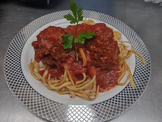 Linguini with Meatballs