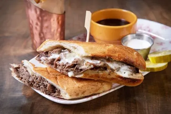 English Dip Roast Beef Sandwich