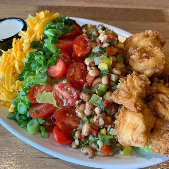 Fried Chicken Chop Salad