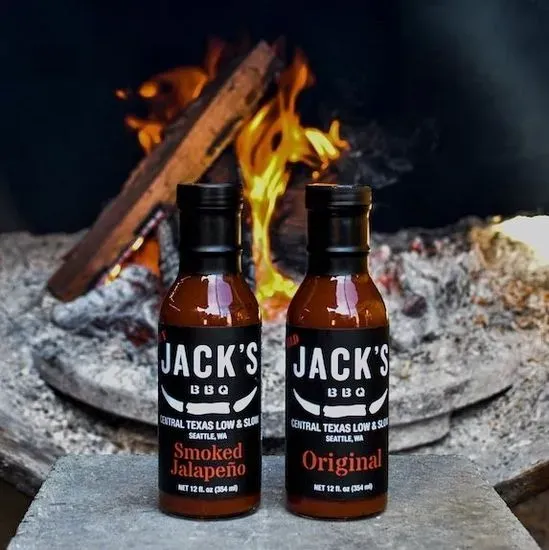 Bottle of Jack's Original BBQ Sauce