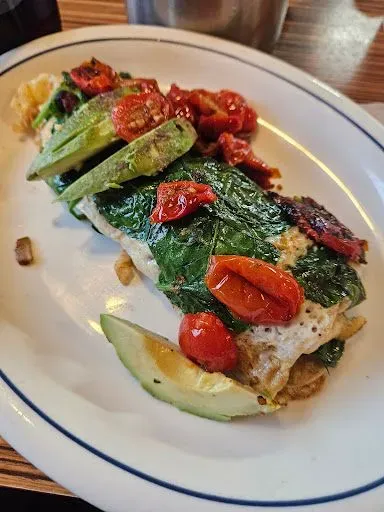 Spicy Poblano Omelette