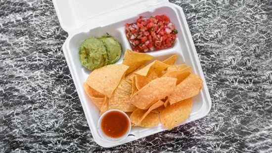 Tortilla Chips with Pico & Guacamole