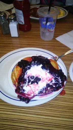 Double Blueberry Pancakes