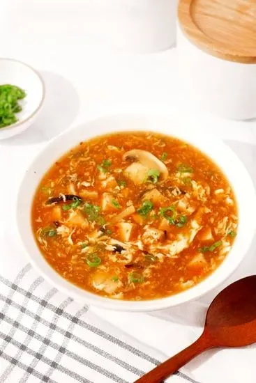 1. Hot and Sour Soup (no Meat)🌶️