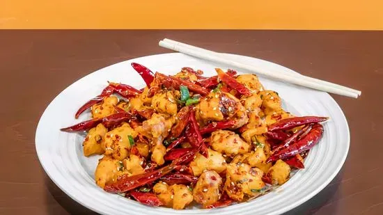 S16. Chong Qing Spicy Chicken🌶️🌶️