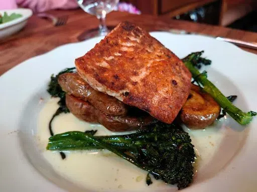Wild King Salmon, Grilled