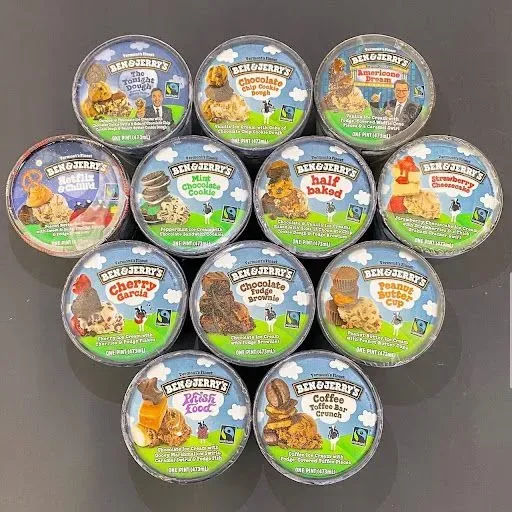 Ben And Jerry’s Ice Cream Pints