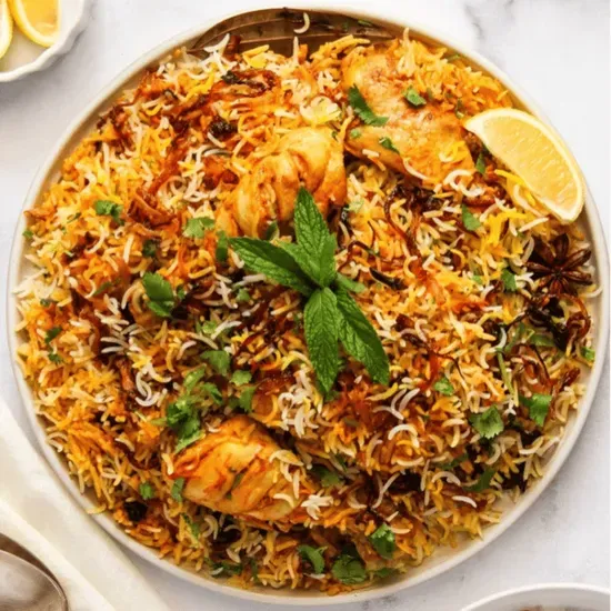 Fry Piece Chicken Biryani