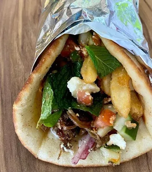 Smoked Lamb Pita