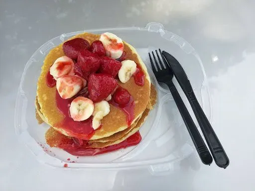 Strawberry Banana Pancakes