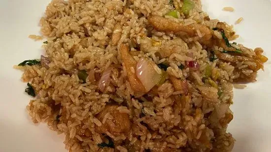 Chicken Basil Fried Rice