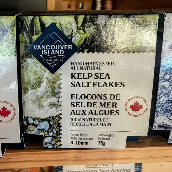 Vancouver Sea Salt - Kelp Flake Salt