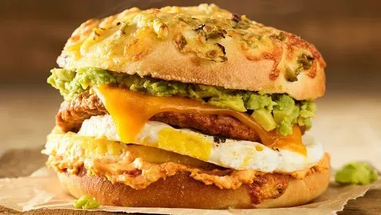 Chorizo Sunrise Egg Sandwich